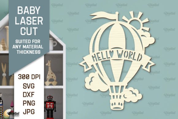 Download Wall Baby Room Decor Laser Cut - Laser cut Collection