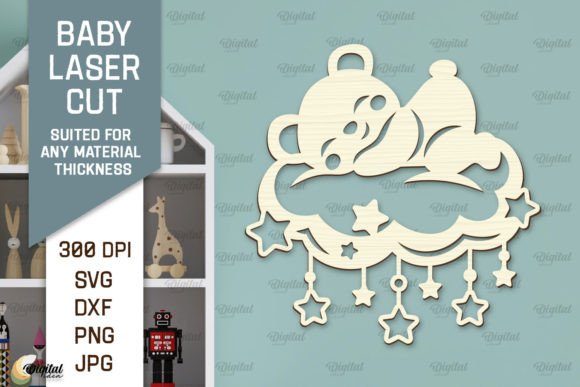 Download Wall Baby Room Decor Laser Cut - Laser cut Collection