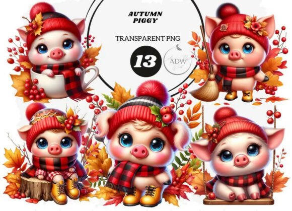 Download Autumn Pig - Premium Bundle