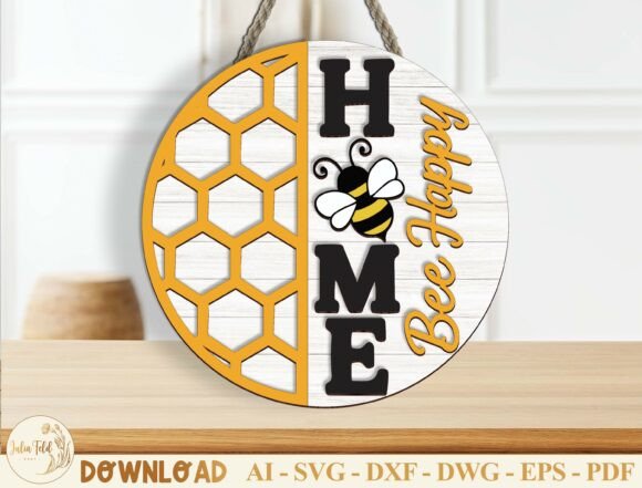 Download Honeycomb Welcome Sign Laser Cut SVG - Laser cut Collection